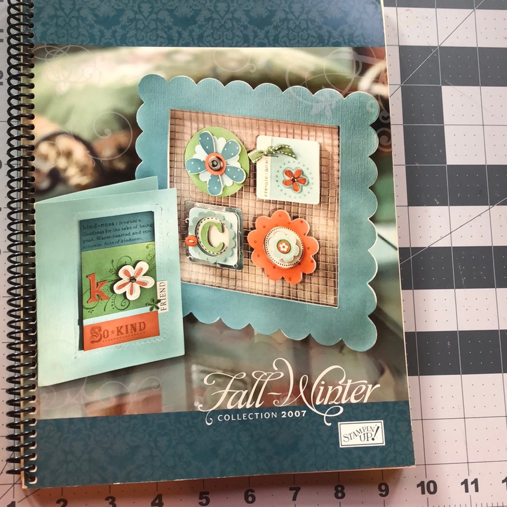 Stampin’ Up! Fall-Winter collection 2007 idea book and catalog